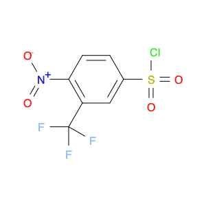 4-Nitro-3-(trifluoromethyl)benzene-1-sulfonyl chloride