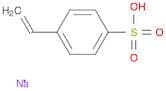 Benzenesulfonic acid, 4-​ethenyl-​, sodium salt (1:1)