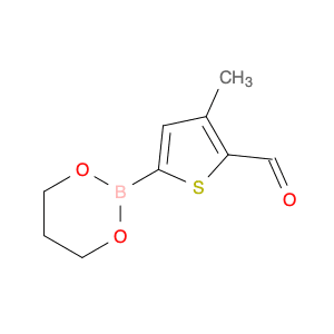 5-(1,3,2-Dioxaborinan-2-yl)-3-methylthiophene-2-carbaldehyde