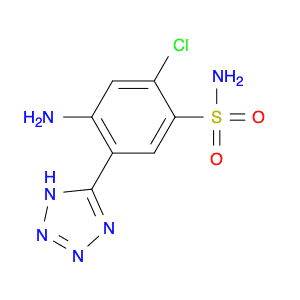2-chloro-5-(1H-tetrazol-5-yl)sulphanilamide