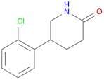 5-(2-Chlorophenyl)-2-piperidone
