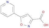 5-(Pyridin-3-yl)isoxazole-3-carboxylic acid