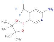 5-(4,4,5,5-Tetramethyl-1,3,2-dioxaborolan-2-yl)-4-(trifluoromethyl)pyridin-2-amine