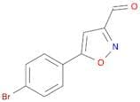 5-(4-bromophenyl)isoxazole-3-carbaldehyde