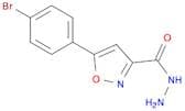 5-(4-Bromophenyl)isoxazole-3-carboxylic acid hydrazide
