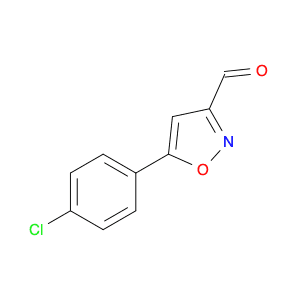 5-(4-Chlorophenyl)isoxazole-3-carboxaldehyde