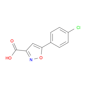 5-(4-Chlorophenyl)isoxazole-3-carboxylic acid