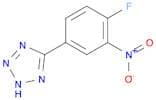 5-(4-Fluoro-3-nitrophenyl)-2H-tetrazole