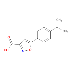 5-(4-Isopropylphenyl)isoxazole-3-carboxylic Acid