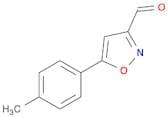 5-(4-Methylphenyl)isoxazole-3-carboxaldehyde
