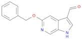 5-(Benzyloxy)-1H-pyrrolo[2,3-c]pyridine-3-carbaldehyde