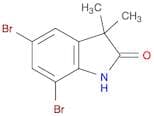 5,7-Dibromo-3,3-dimethyloxindole