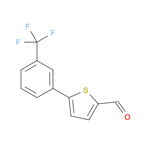 5-(3-(Trifluoromethyl)phenyl)thiophene-2-carbaldehyde