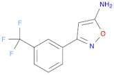 3-(3-(Trifluoromethyl)phenyl)isoxazol-5-amine