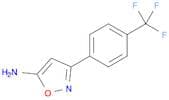 3-(4-(Trifluoromethyl)phenyl)isoxazol-5-amine