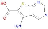 5-Aminothieno[2,3-d]pyrimidine-6-carboxylic acid