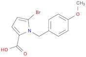 5-Bromo-1-(4-methoxybenzyl)-1H-pyrrole-2-carboxylic acid
