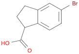 5-Bromo-2,3-dihydro-1H-indene-1-carboxylic acid