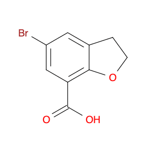 5-Bromo-2,3-dihydrobenzofuran-7-carboxylic acid