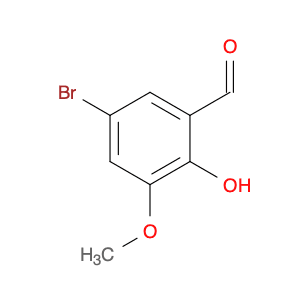 5-Bromo-2-hydroxy-3-methoxybenzaldehyde