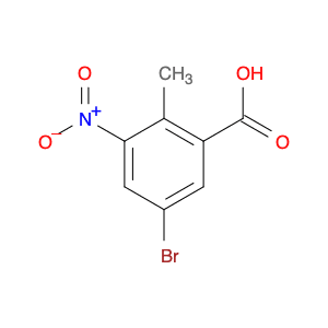 5-Bromo-2-methyl-3-nitrobenzoic acid