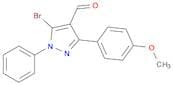 5-broMo-3-(4-Methoxyphenyl)-1-phenyl-1H-pyrazole-4-carbaldehyde