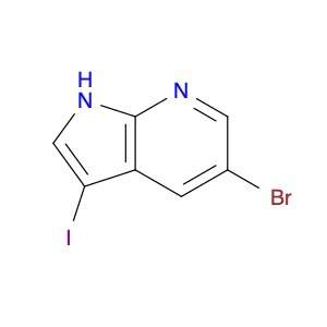 5-bromo-3-iodo-1H-pyrrolo[2,3-b]pyridine