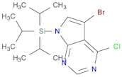 5-Bromo-4-chloro-7-(triisopropylsilyl)-7H-pyrrolo[2,3-d]pyrimidine