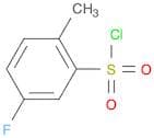 5-Fluoro-2-methylbenzenesulfonyl chloride