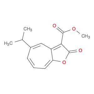 methyl 2-oxo-5-propan-2-ylcyclohepta[b]furan-3-carboxylate
