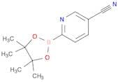 6-(4,4,5,5-Tetramethyl-1,3,2-dioxaborolan-2-yl)nicotinonitrile