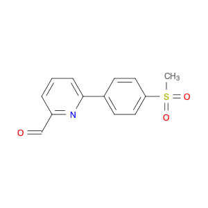 6-[4-(Methylsulfonyl)phenyl]-2-pyridinecarboxaldehyde