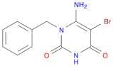 6-Amino-1-benzyl-5-bromouracil