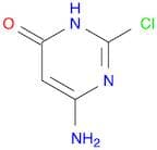 4(1H)-Pyrimidinone, 6-amino-2-chloro- (9CI)