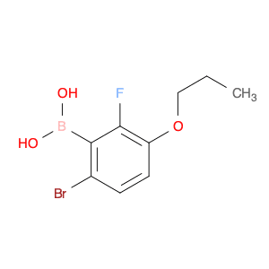 6-Bromo-2-fluoro-3-propoxyphenylboronic acid