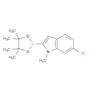 6-Chloro-1-methylindole-2-boronic acid, pinacol ester