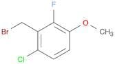 6-Chloro-2-fluoro-3-methoxybenzyl bromide