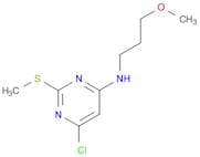 4-Chloro-6-(3-Methoxypropylamino)-2-methylthiopyrimidine