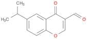 6-Isopropyl-4-oxo-4H-chromene-3-carbaldehyde