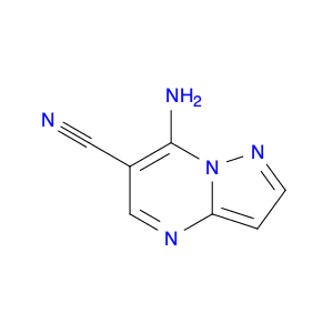 7-Aminopyrazolo[1,5-a]pyrimidine-6-carbonitrile