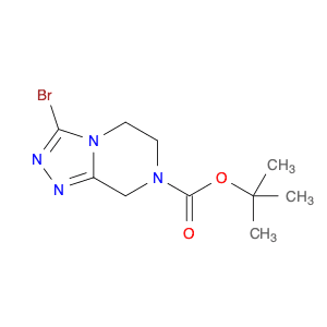 tert-Butyl 3-bromo-5,6-dihydro-[1,2,4]triazolo[4,3-a]pyrazine-7(8H)-carboxylate