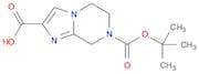 7-Boc-5,6-dihydro-8h-imidazo[1,2-a]pyrazine-2-carboxylic acid