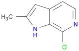 7-Chloro-2-methyl-1H-pyrrolo[2,3-c]pyridine