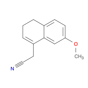2-(7-Methoxy-3,4-dihydronaphthalen-1-yl)acetonitrile