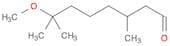 7-Methoxy-3,7-dimethyloctanal