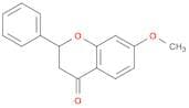 7-methoxy-2-phenyl-3,4-dihydro-2H-1-benzopyran-4-one
