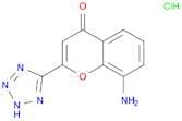 8-Amino-2-(2H-tetrazol-5-yl)-4H-chromen-4-one hydrochloride