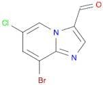 8-Bromo-6-chloroimidazo[1,2-a]pyridine-3-carbaldehyde