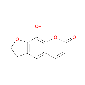 9-Hydroxy-2H-furo[3,2-g]chromen-7(3H)-one
