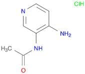 N-(4-Amino-pyridin-3-yl)-acetamide hcl